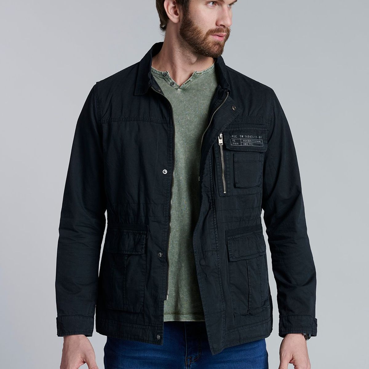 FEROUCH - Chaqueta Urbana Fj Negro Ferouch