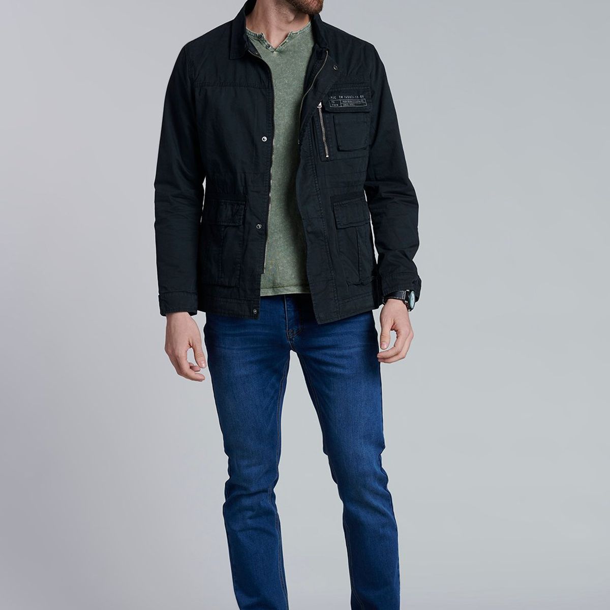 FEROUCH - Chaqueta Urbana Fj Negro Ferouch