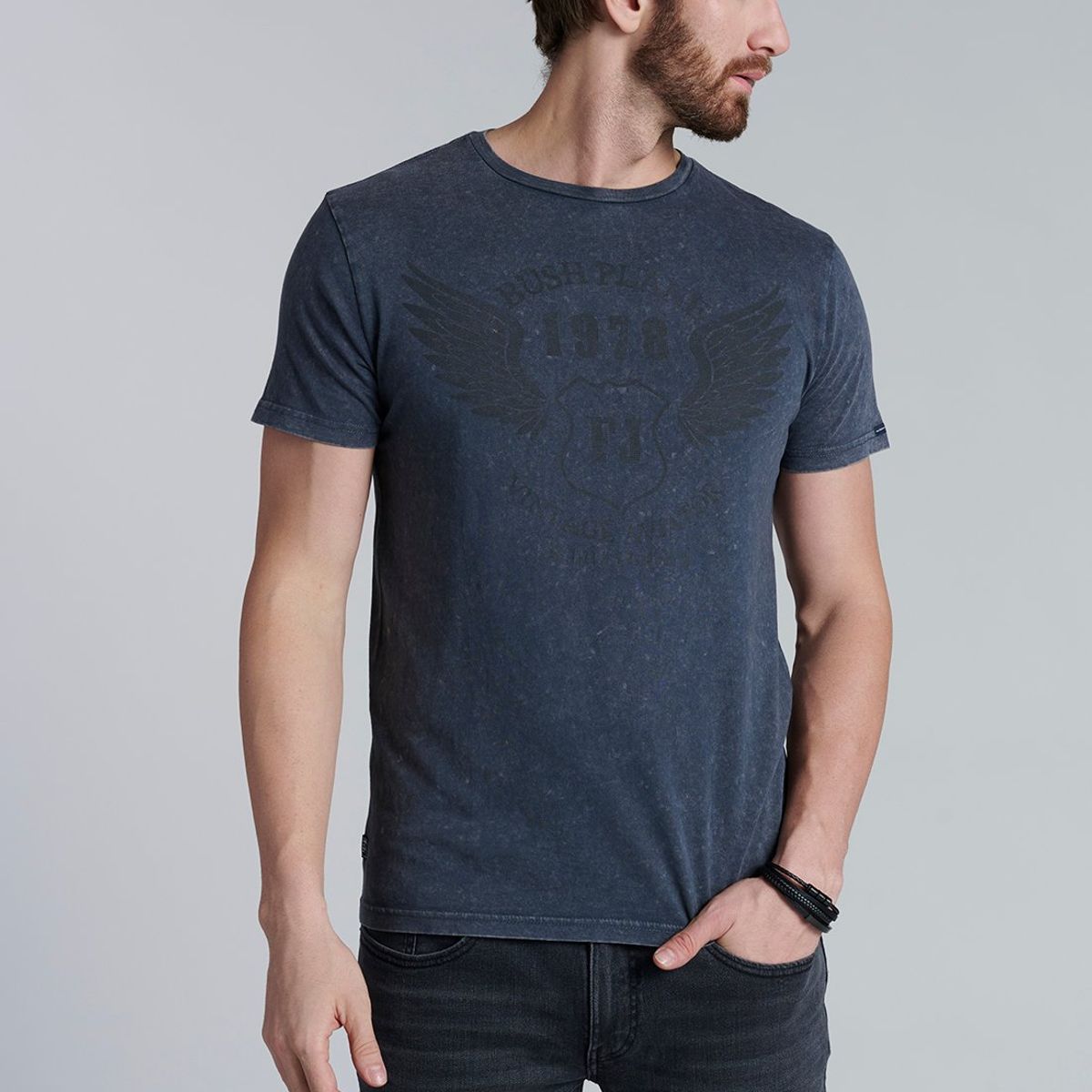 FEROUCH - Polera Procesolos Angeles Gris Ferouch