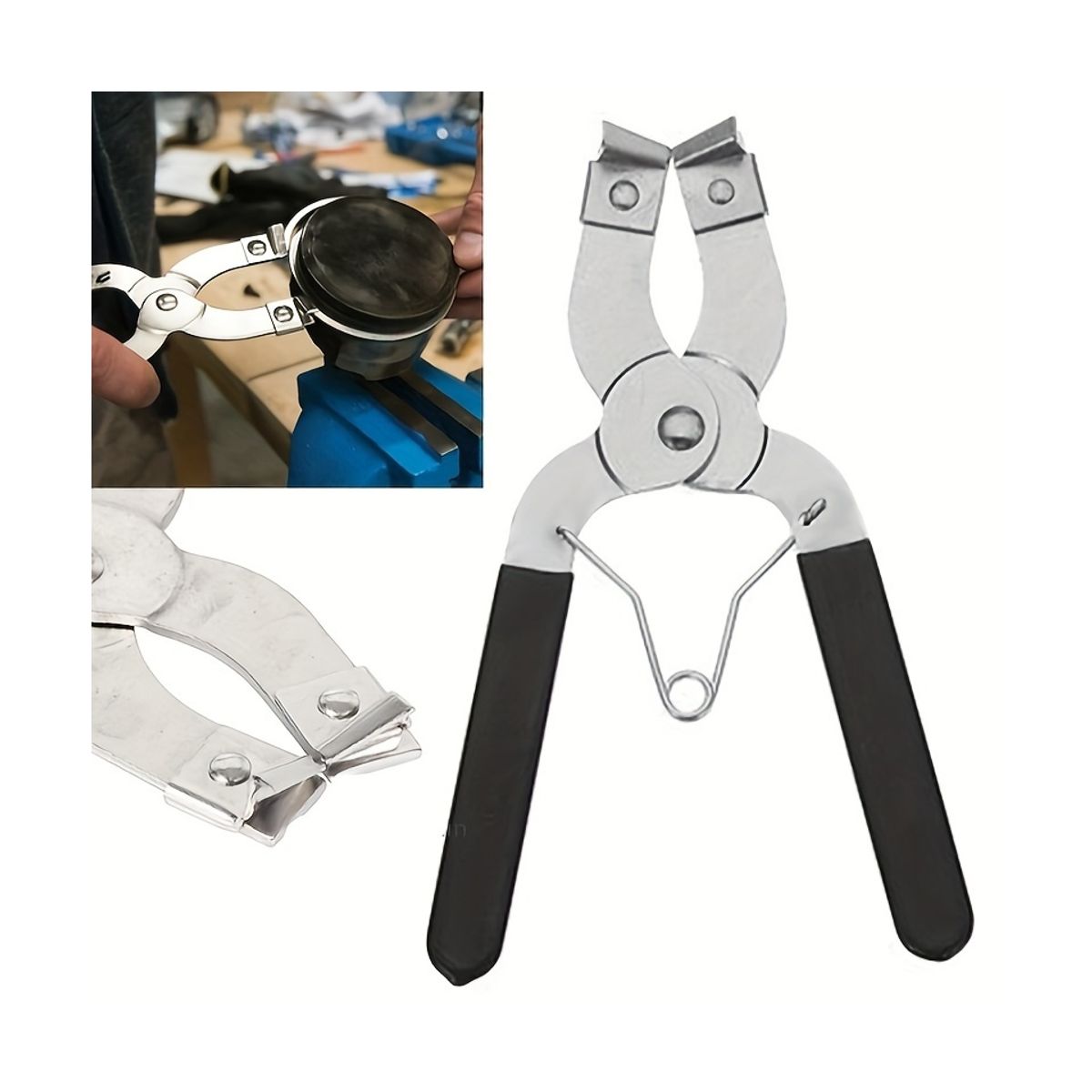 ZG JOYAS - Alicate Instalador Anillos De Pistón 1.2 A 6.4 Mm Acero Inox