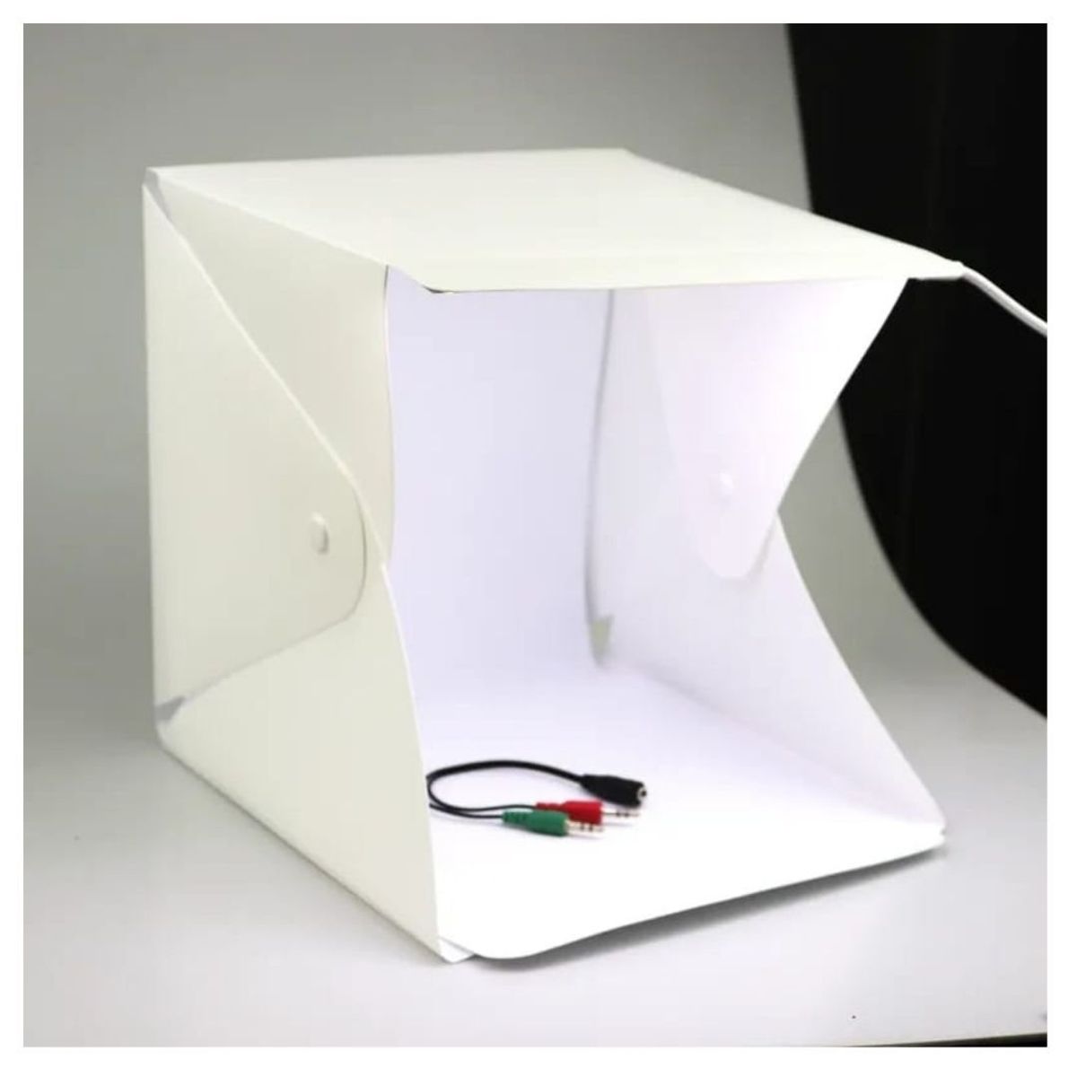 GENERICO - ESTUDIO FOTOGRAFICO PLEGABLE CON LUZ LED