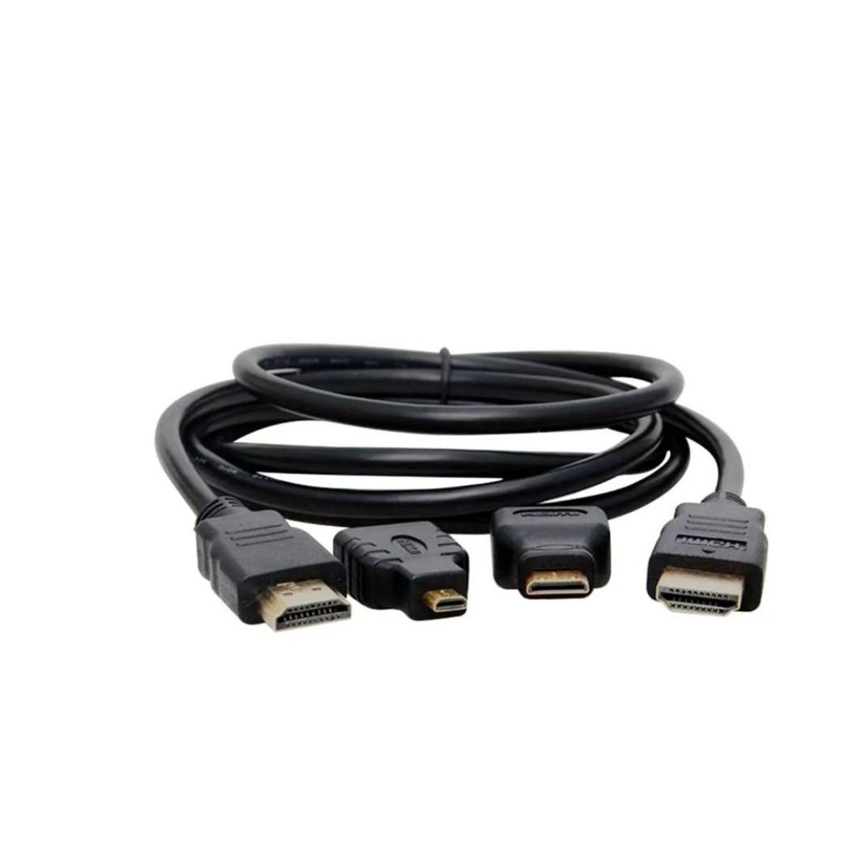 IRM - CABLE HDTV 3 EN 1, CON ADAPTADORES MINI HD Y MICRO HD