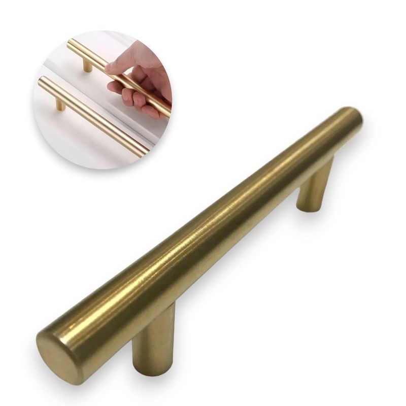 GENERICO - Pack X20 Tirador De Cajones Manilla 20cm Bronce Tiradores