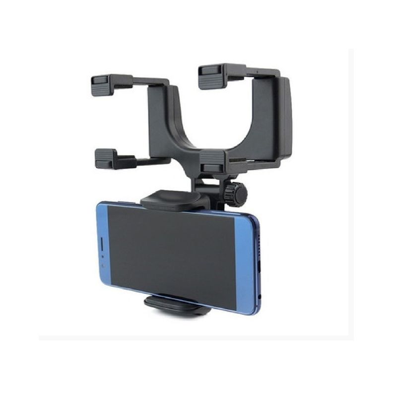 GENERICO - Soporte Universal Celular Para Retrovisor Soporte Auto