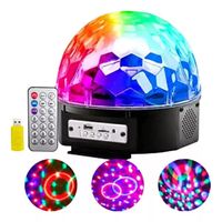 Bola Disco Rítmica Luces De Fiesta Carrete
