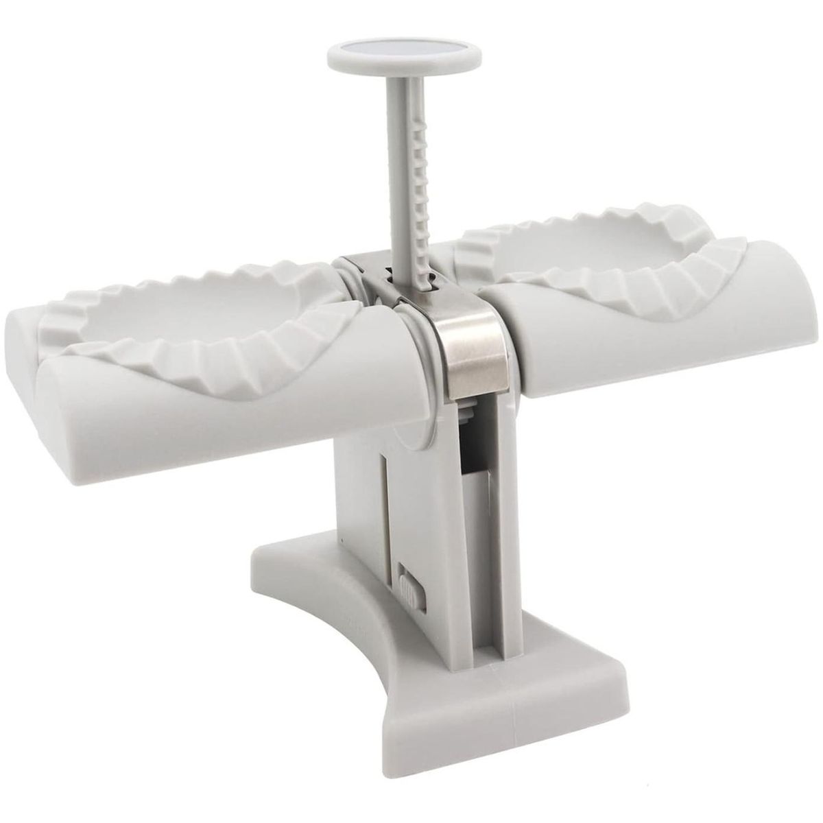 IMPORTCLICK - Máquina Prensa Empanadas Doble Manual 20x12x18 CM IMPORTCLICK