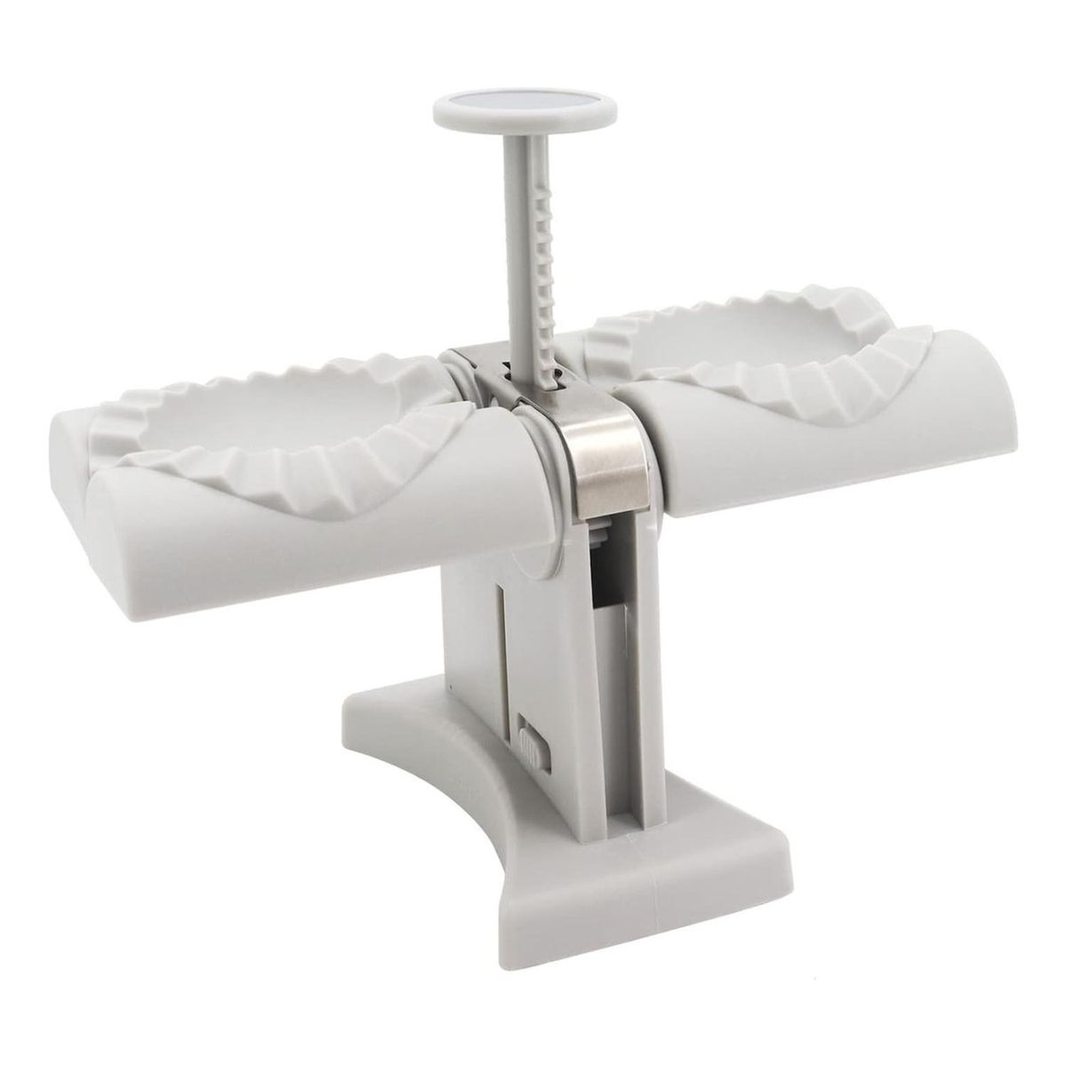 IMPORTCLICK - Máquina Prensa Empanadas Doble Manual 20x12x18 CM IMPORTCLICK