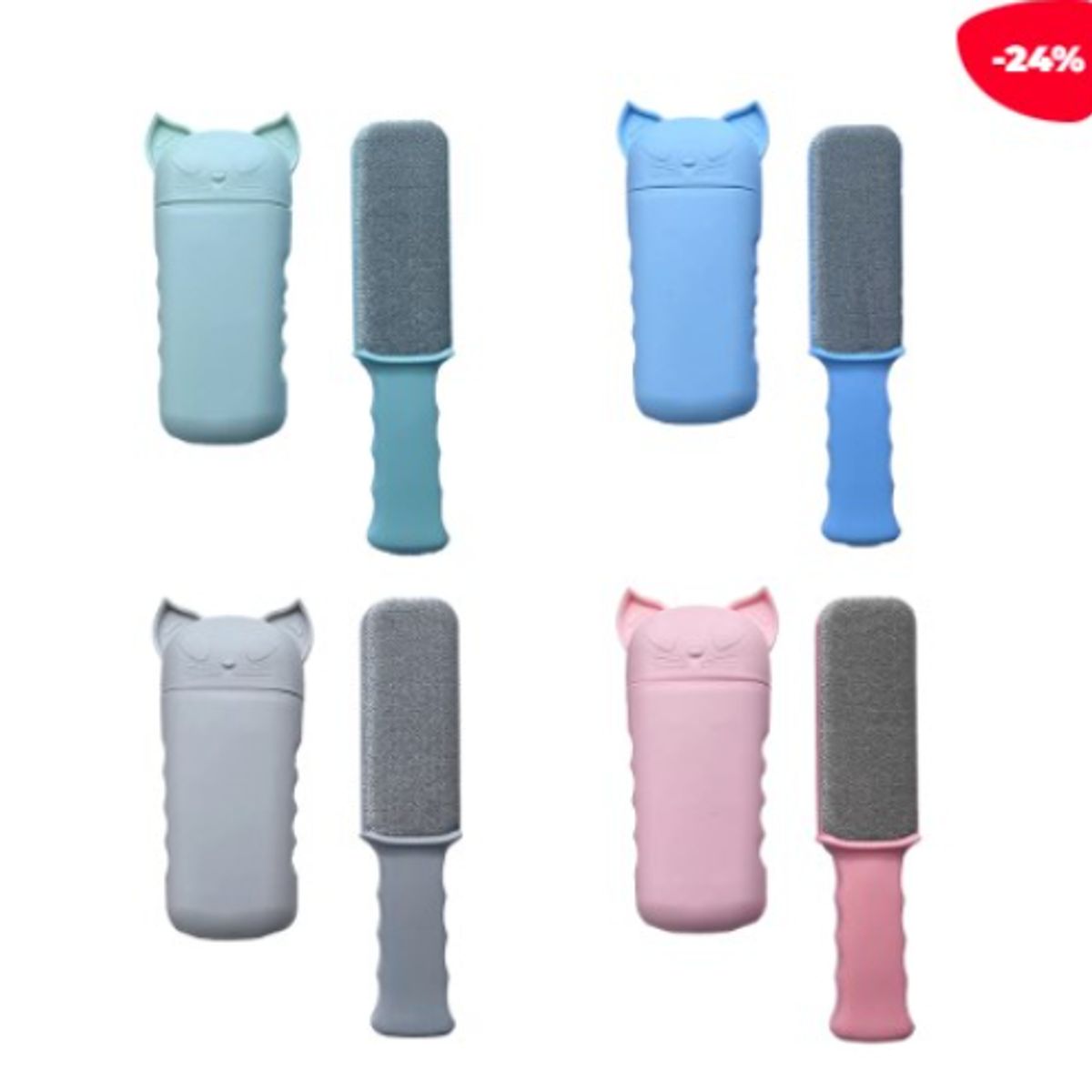 GENERICO - CEPILLO QUITA PELUSA REMOVEDOR DE PELOS 26X75X4CM