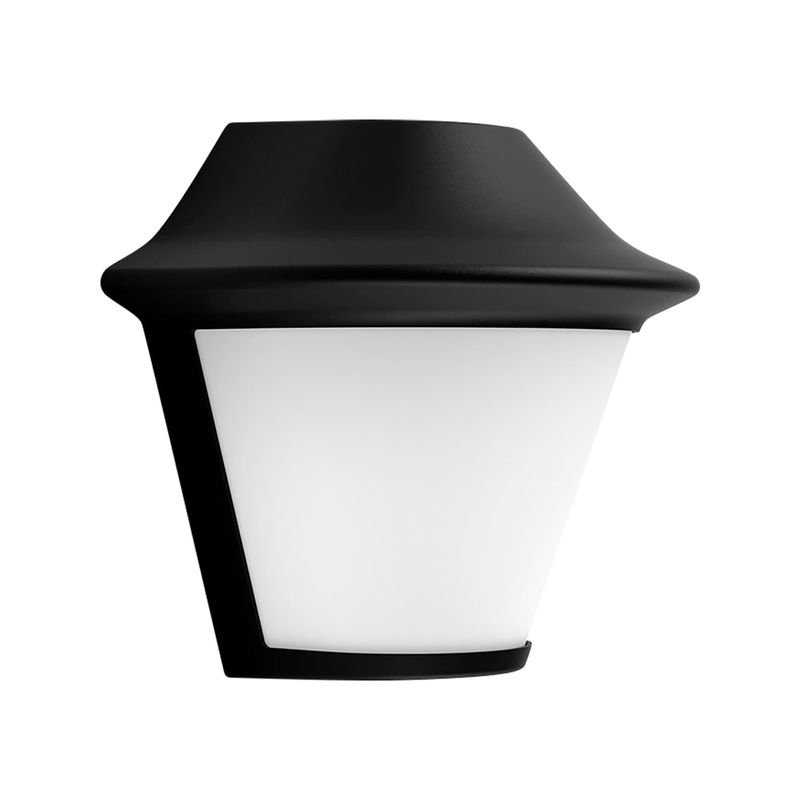 PHILIPS - APLIQUÉ PHILIPS SERRES IP44 (SIN AMPOLLETA E27) NEGRO
