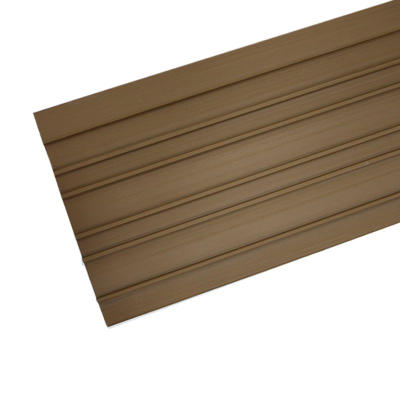 QRUBBER - Revestimiento Pared Wall Panel Tabla WPC Café QRubber