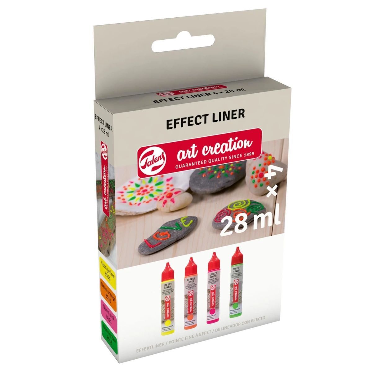 ART CREATION - Pack 4 Delineador de Relieve Art Creation Neón 28ml