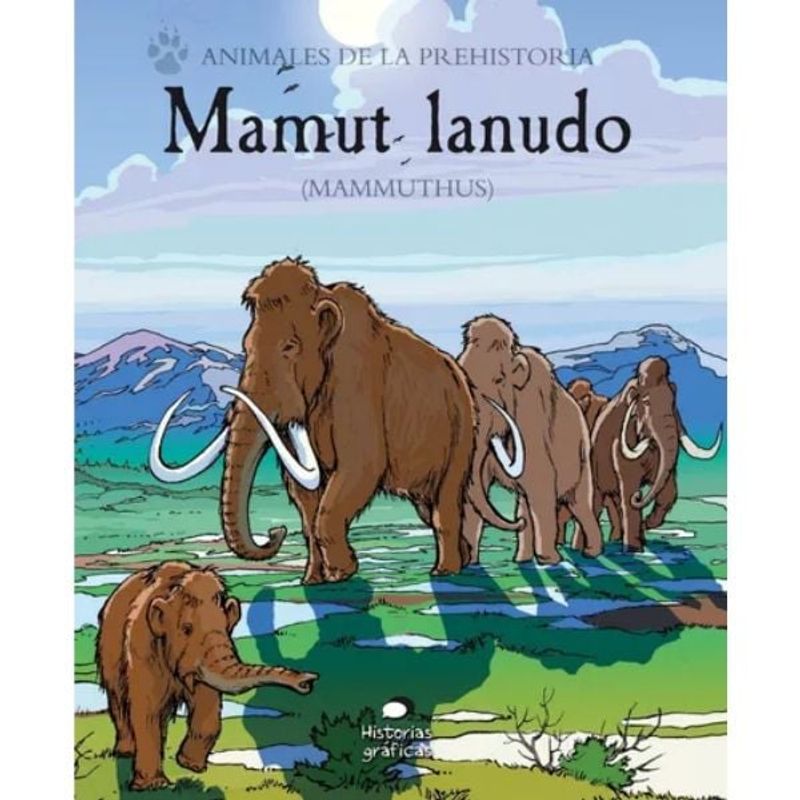 OCEANO - Animales De La Prehistoria Mamut Lanudo smilodon - Comic