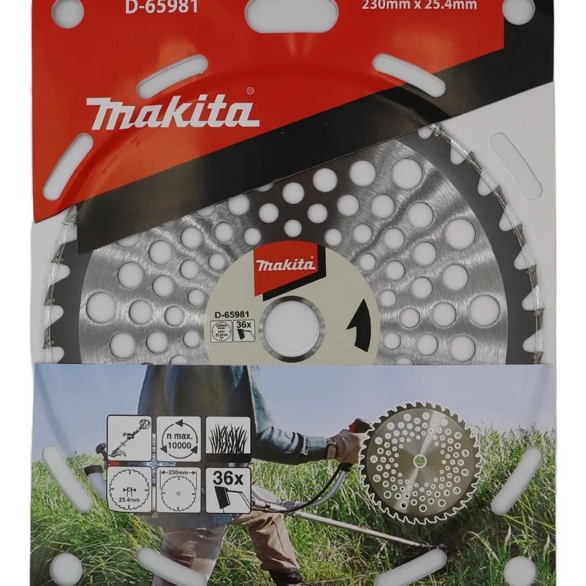 MAKITA - Disco Sierra Desbrozadora 230x25,4x1,25mm 36d Makita D-65981