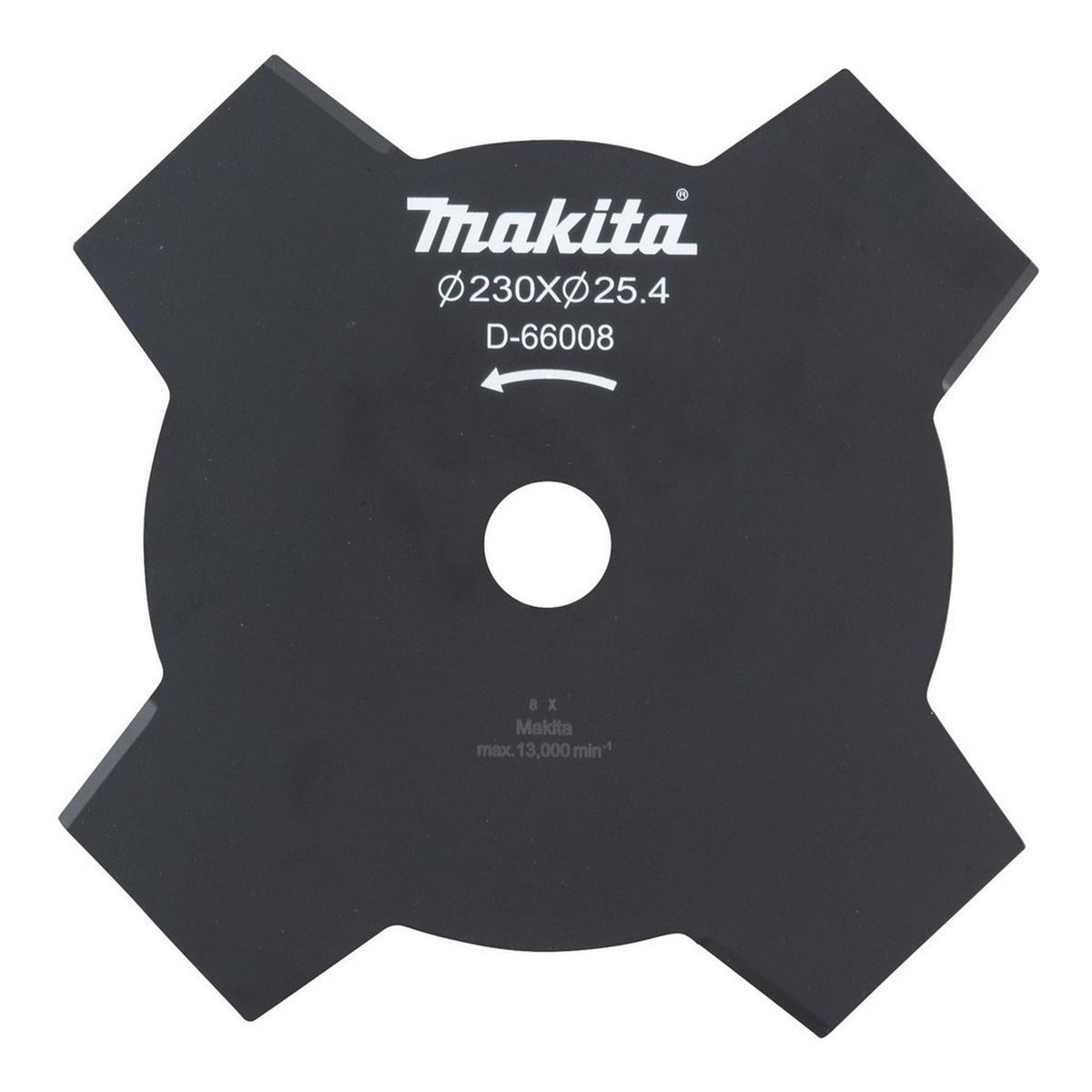 MAKITA - Cuchillo Metal 4 Puntas Et 230x25,4x1,8mm Makita D-66008