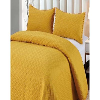 Imagen 2 del producto Cubrecama De Verano Con Pompones - Fresco y Elegante 2P