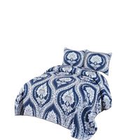 Cubrecama Ligero De Verano Con Pompones - Elegantes 2P