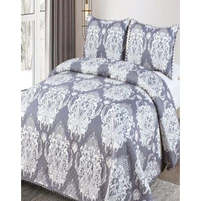 Imagen 2 del producto Cubrecama Ligero De Verano Con Pompones - Elegantes 2P