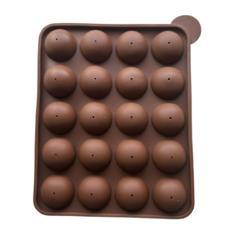 GENERICO - Molde Silicona Para 20 Cake Pop