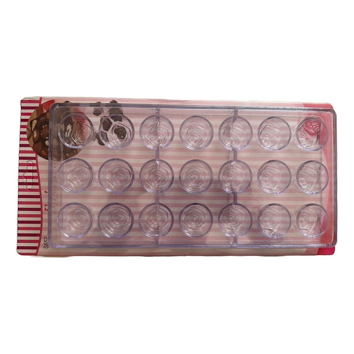 GENERICO - Molde Acrilico Para Chocolate - Flor