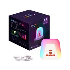 LED STUDIO - LÁMPARA D MESA SONIDOS AMBIENTE PORTÁ 1.5W RGB BL