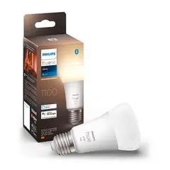 PHILIPS - AMPOLLETA E27 INTELIGENTE HUE 9W LUZ CÁLIDA BLANCA