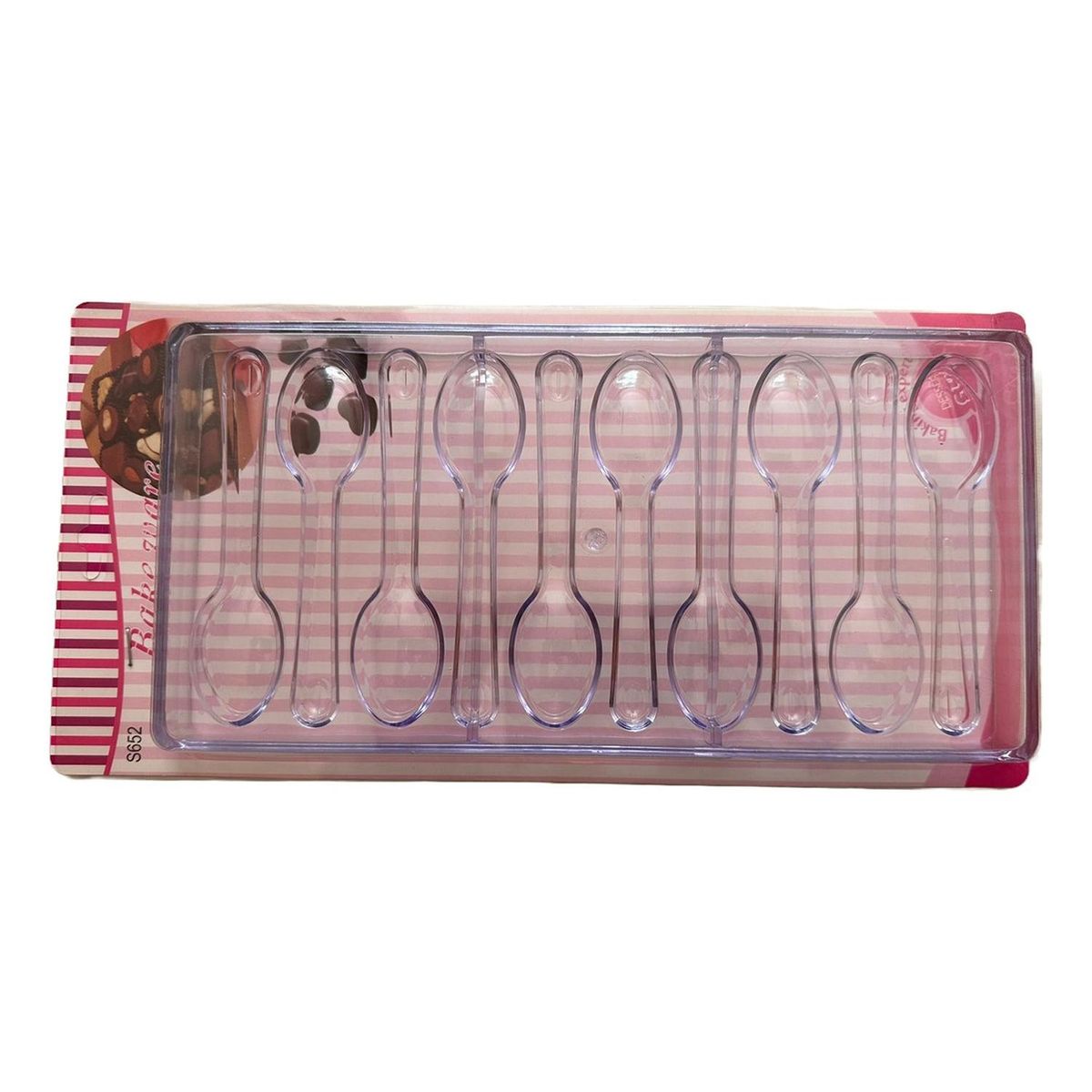 GENERICO - Molde Acrilico Para Chocolate - Cucharas