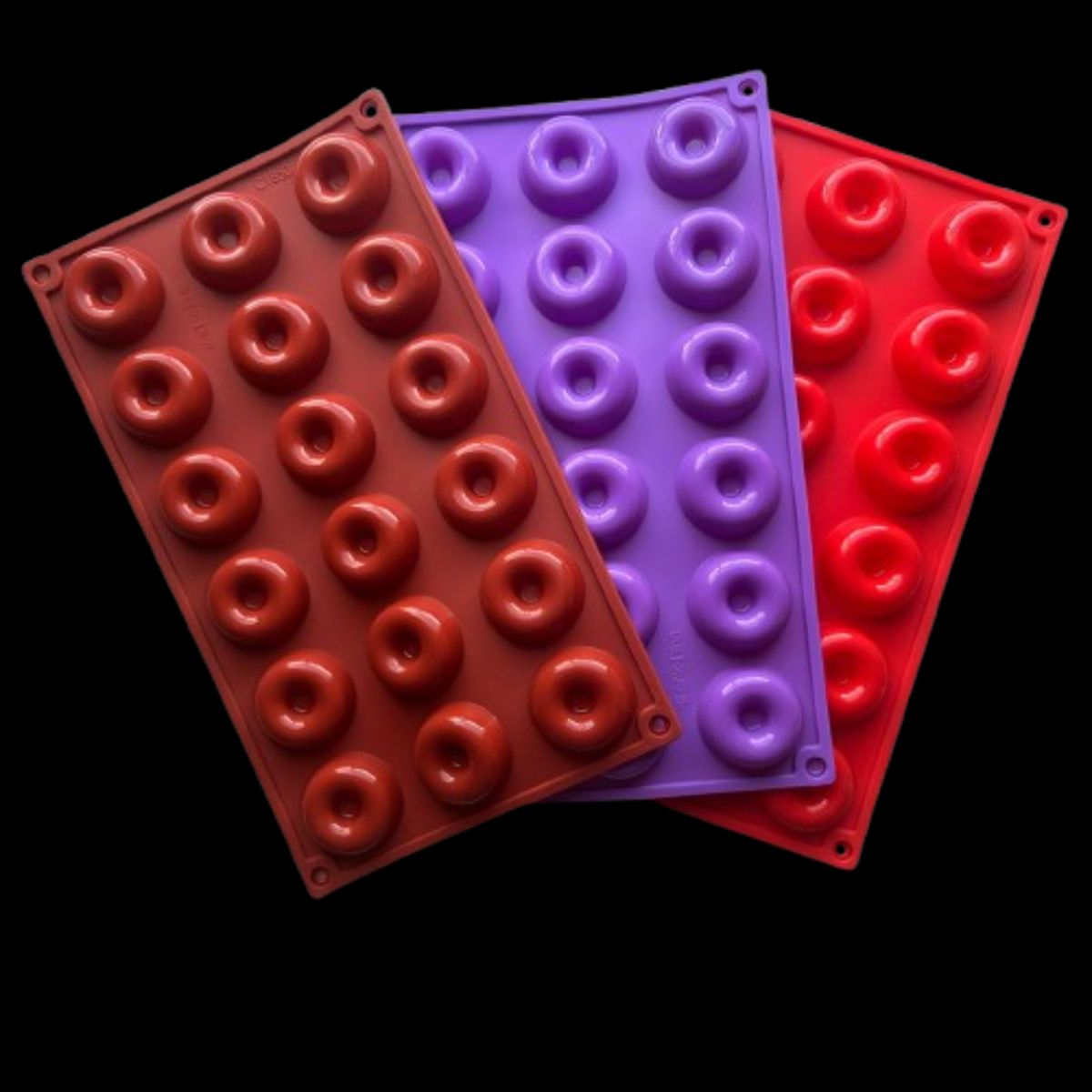 GENERICO - Molde Silicona 18 Mini Dona Donuts