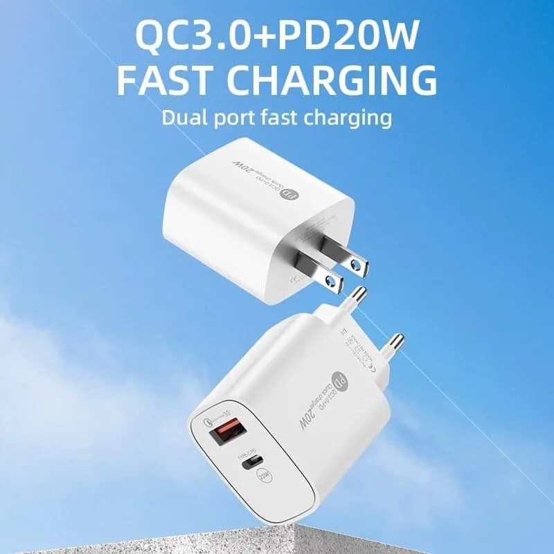 GENERICO - Cargador rápido USB tipo C  20W