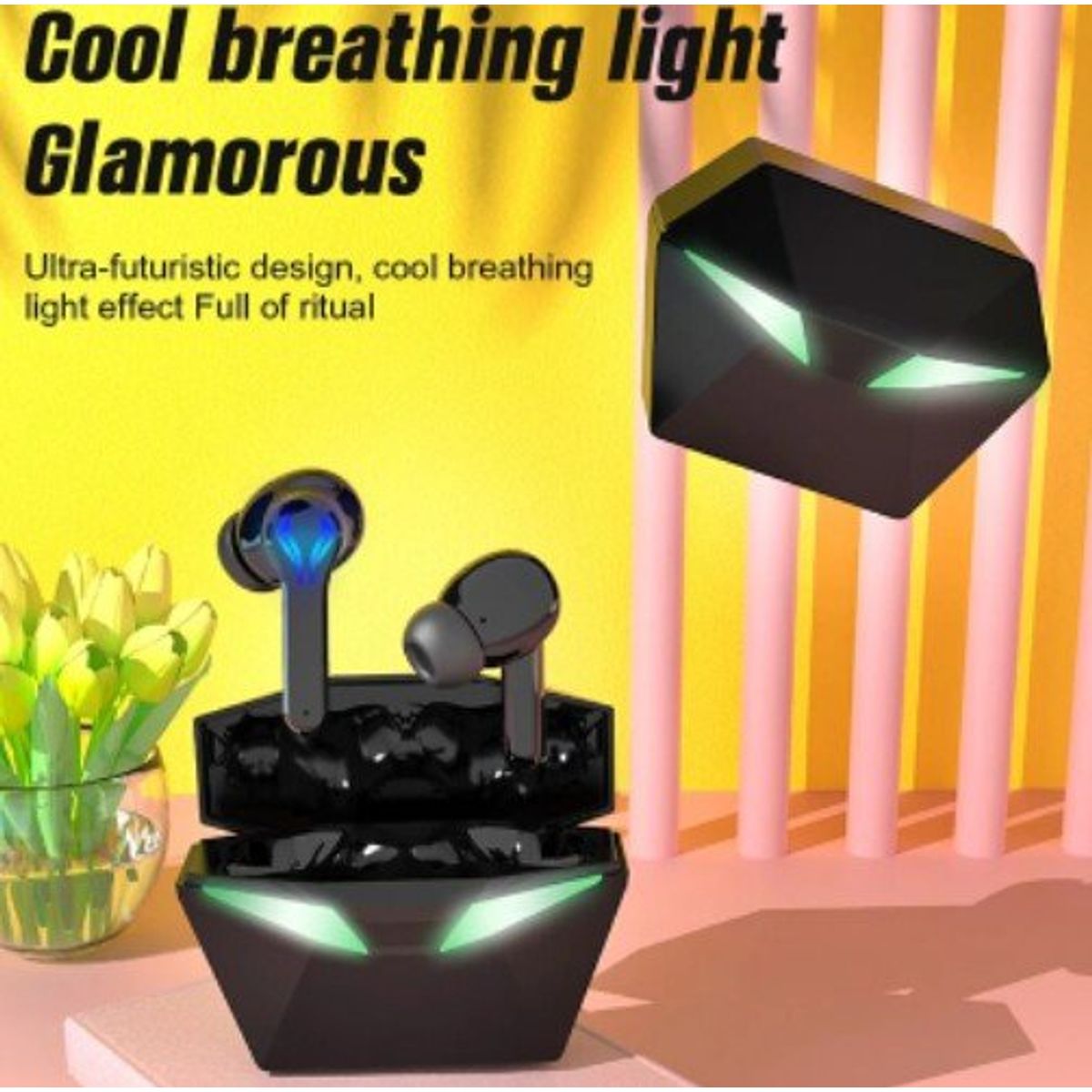 GENERICO - Audífonos inalámbricos gamer p86 tws con micrófono incorporado