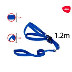 GENERICO - CORREA PARA MASCOTA COLOR LISO 12M 1CM