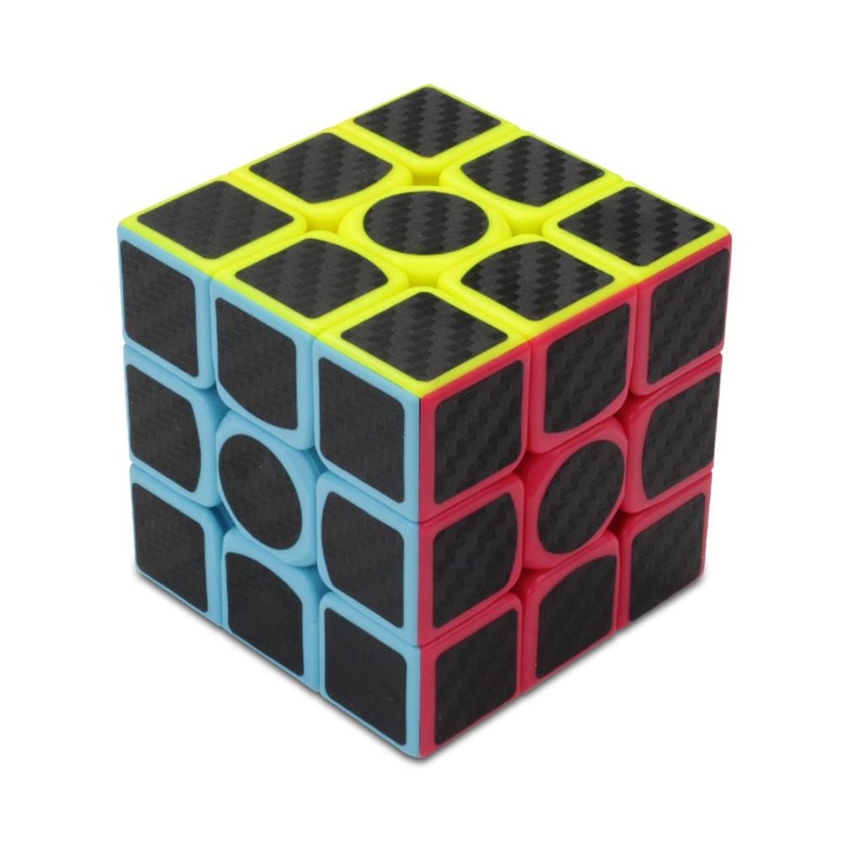 QIYI - 3x3x3 Warrior Fibra de Carbono Rubik Qiyi