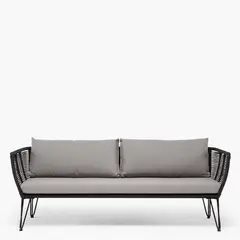 FORM DESIGN - Sofá 3 Cuerpos Maresias Gris Form
