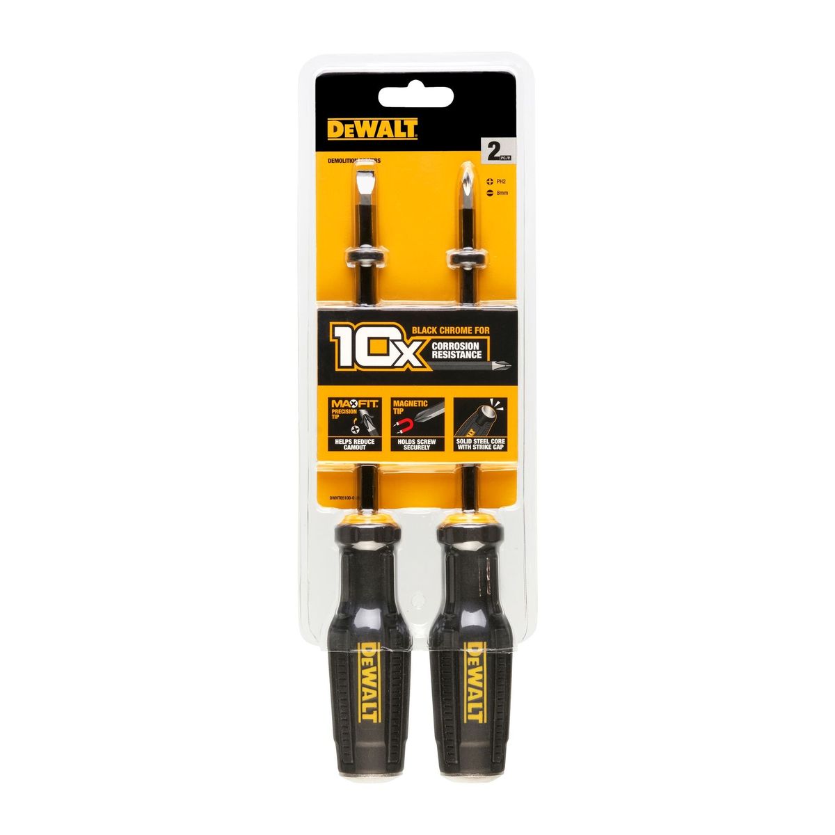 DEWALT - Set 2 destornilladores MAXFIT DEWALT DWHT65100