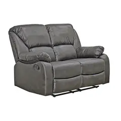 MSA MUEBLES SANTA ANA - Sofá Reclinable 2 Cuerpos Rosario Coffe