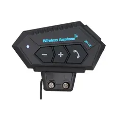 GENERICO - Audífonos Bluetooth Con Micrófono Para Casco Moto 4.1 + Edr