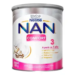 NESTLE - Fórmula En Polvo Nestlé Nan Comfort 3 De 800g 12 Meses+