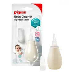 PIGEON - Aspirador Nasal Saca Mocos Con Deposito Color Beige