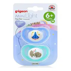 PIGEON - Chupete Odontologico M 6+meses Set 2 Und