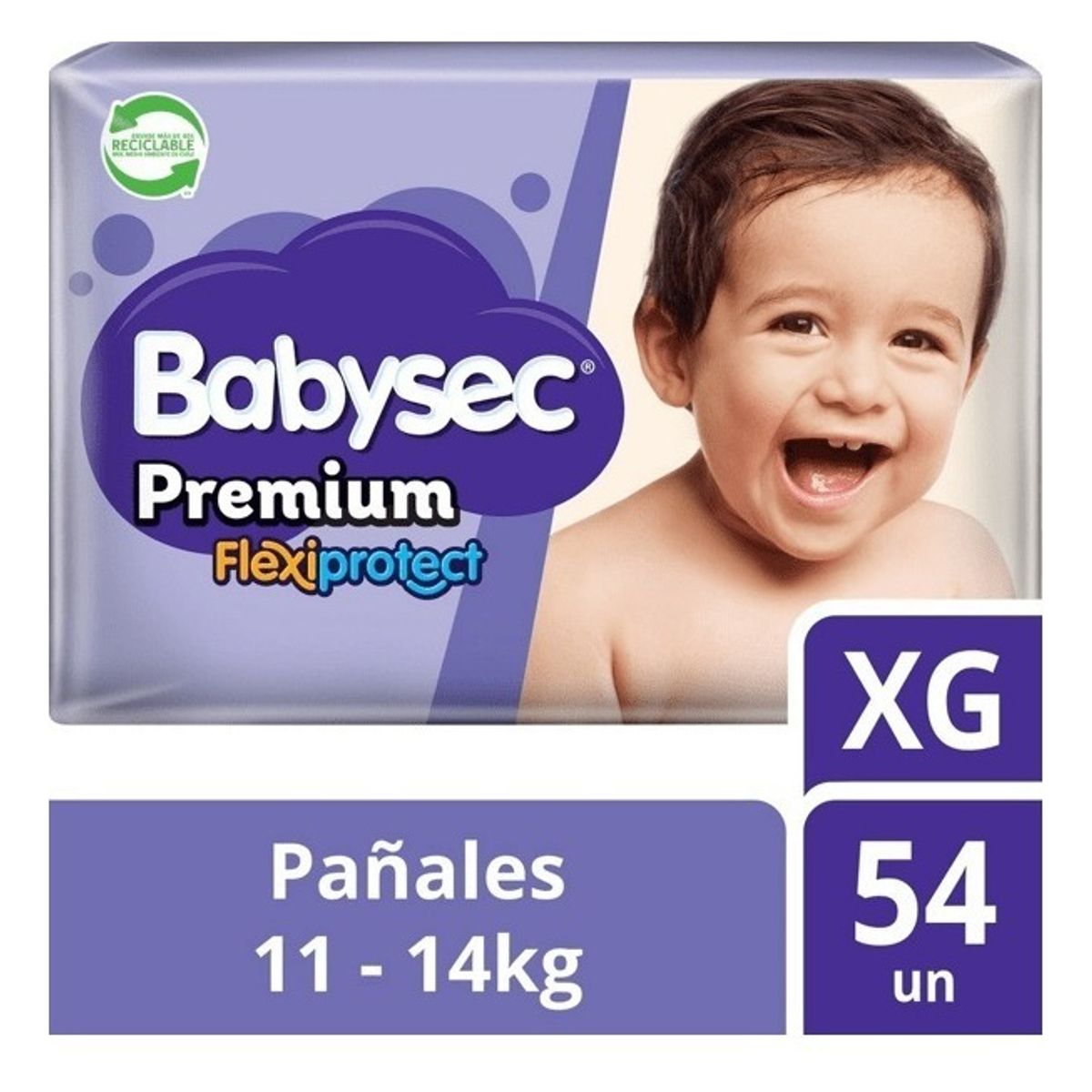 BABYSEC - Pañal Babysec Premium 54 Unidades