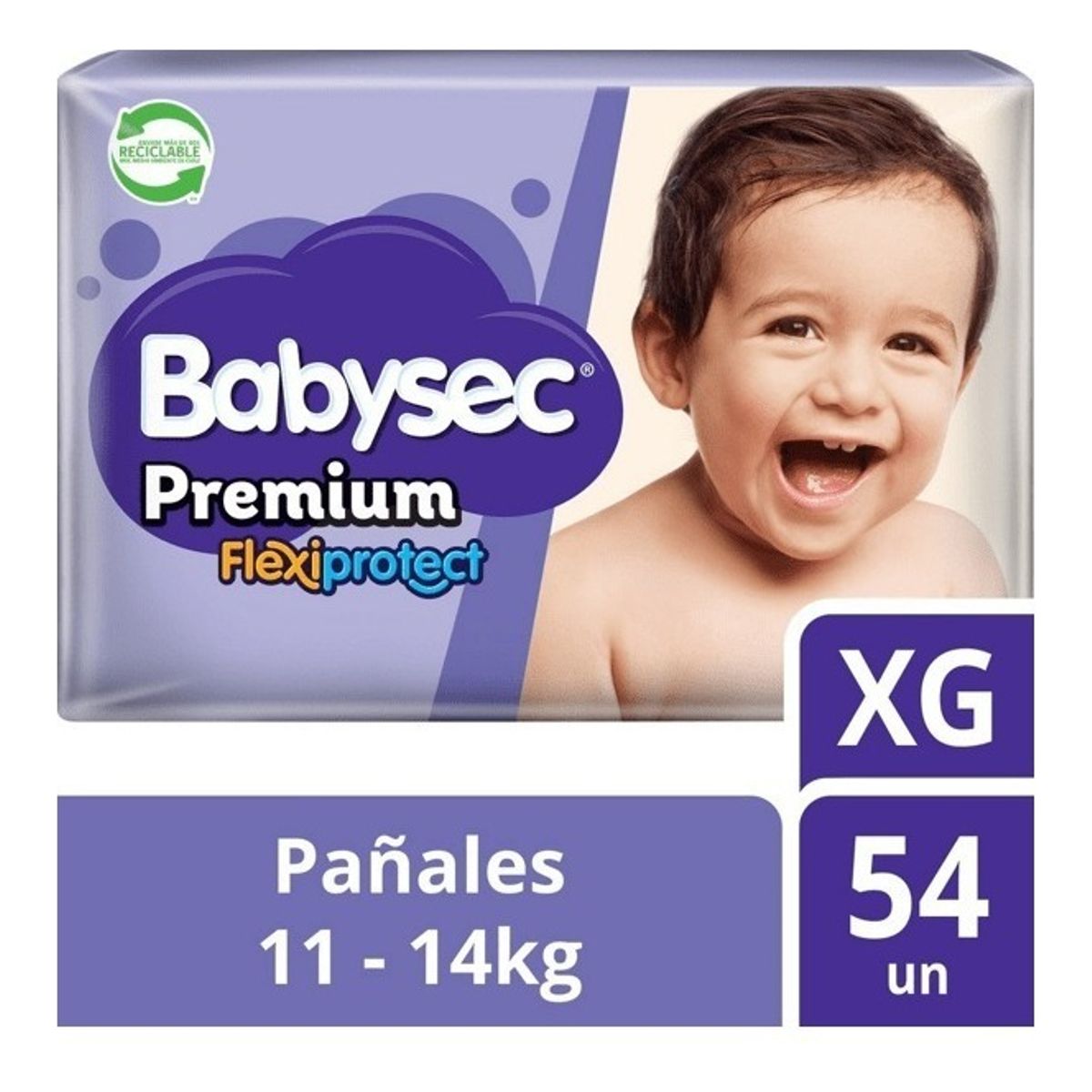 BABYSEC - Pañal Babysec Premium 54 Unidades