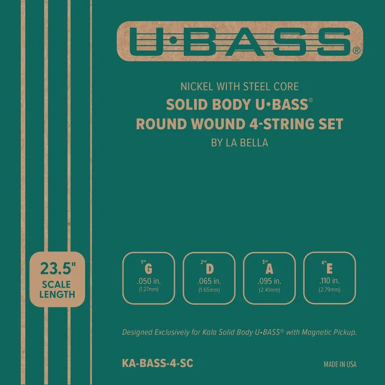 Cuerdas Para Ubass Solid Body KA-BASS-4-SC