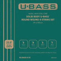 KALA - Cuerdas Para Ubass Solid Body KA-BASS-4-SC