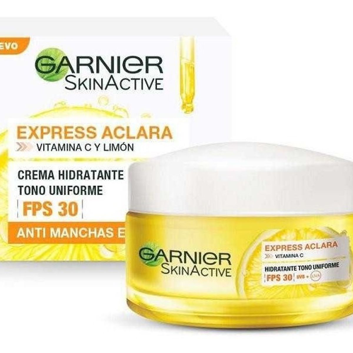 GARNIER - Garnier Express Aclara Crema Fps 30 X 50 Ml