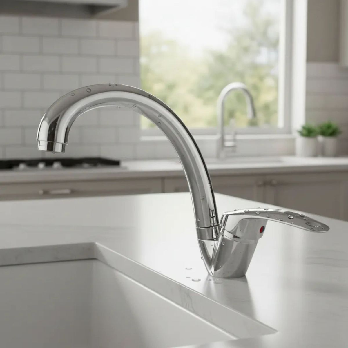 GENERICO - Llave Monomando Para Lavaplatos