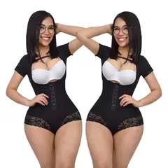 MODA KING - Faja Body Premium Manga Reloj de arena Original