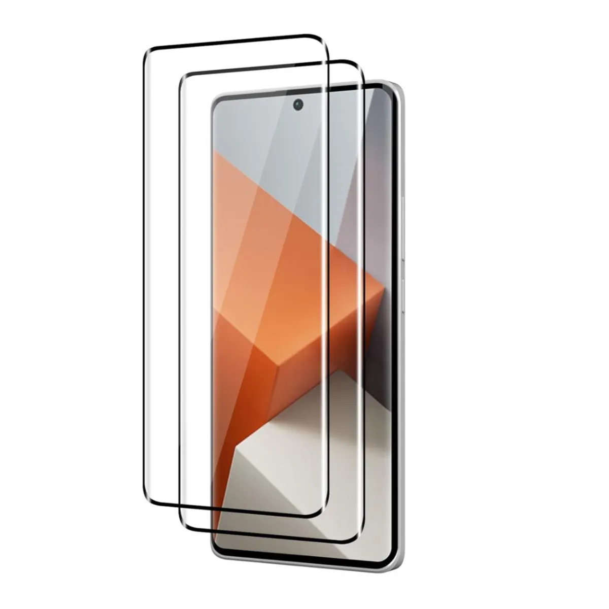 GENERICO - Lamina Mica Vidrio Templado Completa Para Xiaomi Note 13 Pro Plus