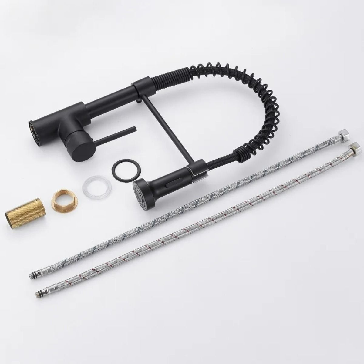 U BUY - Grifo Llave Lavaplatos Monomando Cocina Extensible Flexible