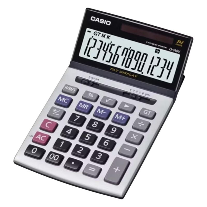 CASIO - CALCULADORA CASIO modelo JS-140V-W-DH