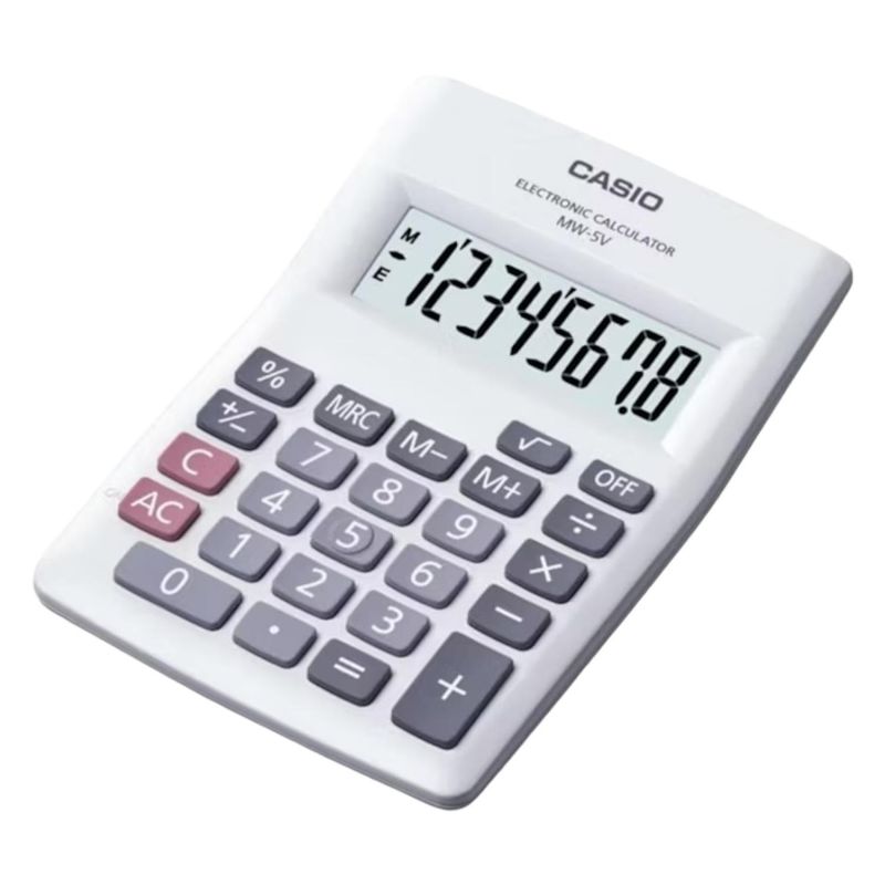 CASIO - CALCULADORA CASIO modelo MW-5VWE