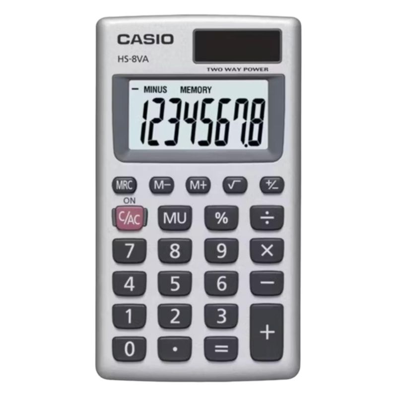 CASIO - CALCULADORA CASIO modelo HS-8VA